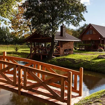 Деревянный коттедж Punkt Mazury